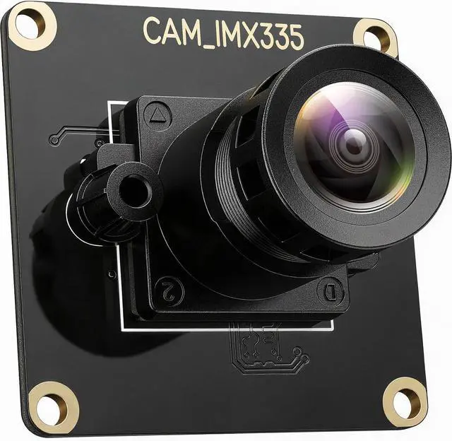 Main image of 5MP Camera Module for Raspberry Pi Genuine STARVIS IMX335 Sensor, 2592x1944@30FPS, 99° Wide Angle FOV, IR Filter, MIPI CSI-2 for Pi 5/4B/3B+/Zero/CM4/CM5