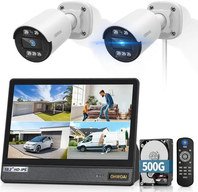 Main image of Outdoor Wired Security Camera System,CCTV Cameras Outside