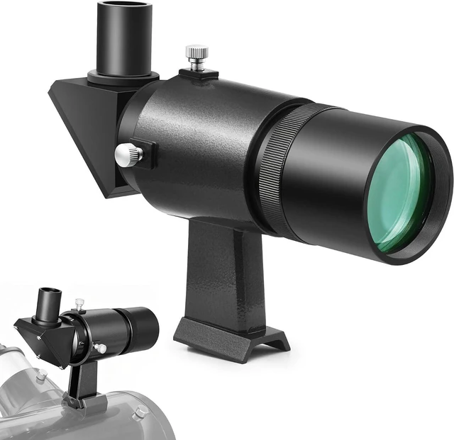 Main image of Finder Scope, Right Angle Optical Finderscope for Telescope 9x50