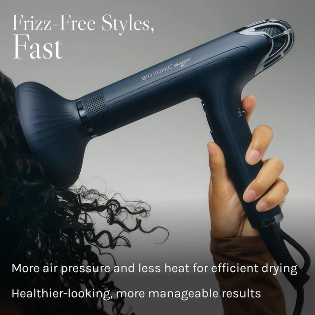 Alt view image 4 of 7 - SMART-X Hair Dryer with Diffuser, High-Efficiency Blow Dryer