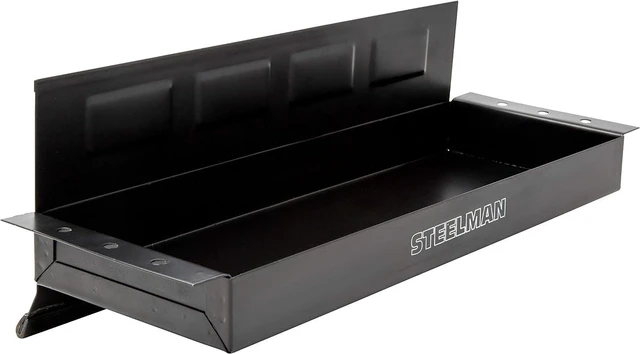 Main image of Non-Marring Magnetic Parts Tray with 7-Pound Hold Capacity, 6 Screwdriver Holders, Steel Construction