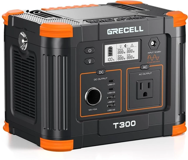 Main image of Portable Power Station 330W, 230.88Wh Lithium Battery