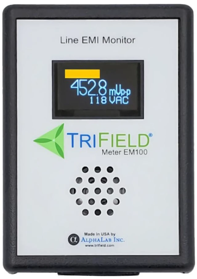 Main image of Dirty Electricity Meter by - Model EM100 - EMI Power Line Noise Analyzer