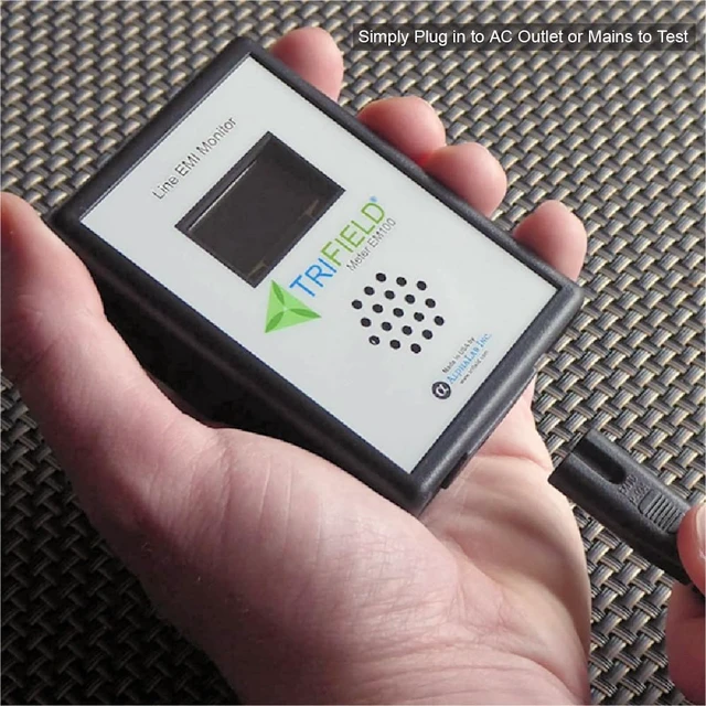 Alt view image 2 of 7 - Dirty Electricity Meter by - Model EM100 - EMI Power Line Noise Analyzer