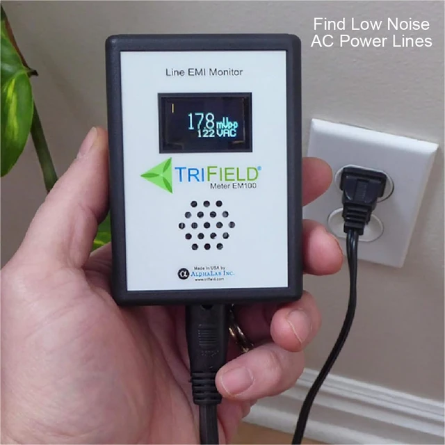 Alt view image 4 of 7 - Dirty Electricity Meter by - Model EM100 - EMI Power Line Noise Analyzer