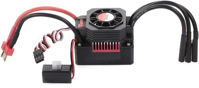 Alt view image 5 of 7 - Surpass Hobby 3650 Brushless Motor and ESC Combo, 3900KV Brushless Motor and 60A ESC for 1/10 Scale RC Car Truck Indispensable Accessory for Modification Enthusiasts