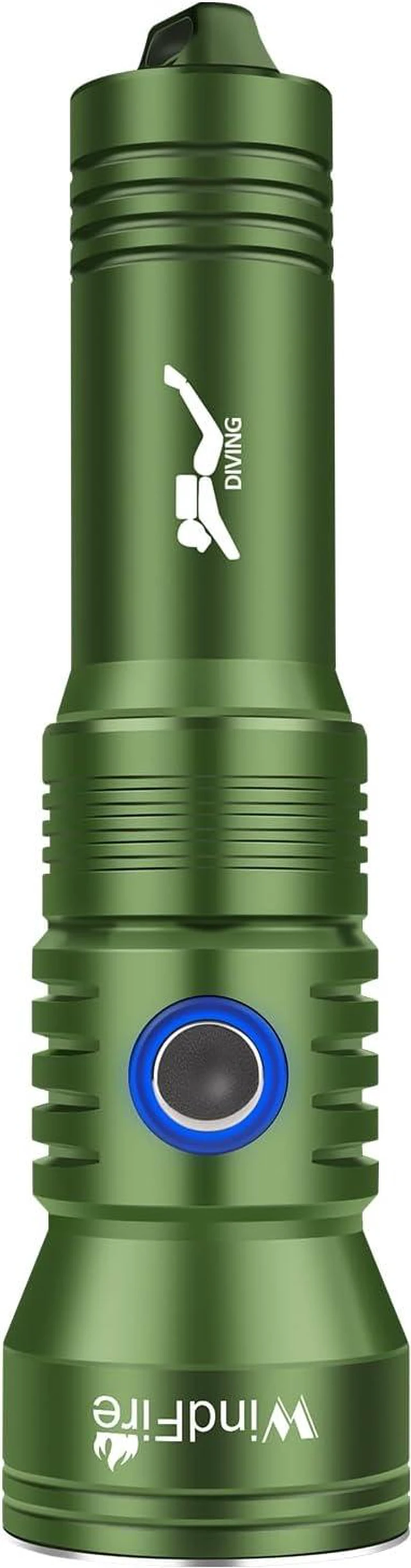 Alt view image 6 of 6 - X1 Dive Light IPX8 Waterproof 210 Feet Scuba Diving Flashlight