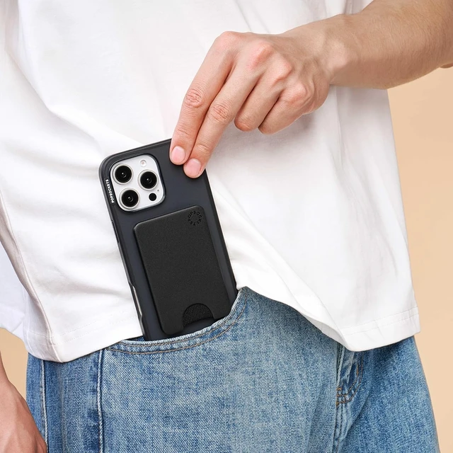 Alt view image 4 of 6 - Phone Wallet for MagSafe, No Grip, Black