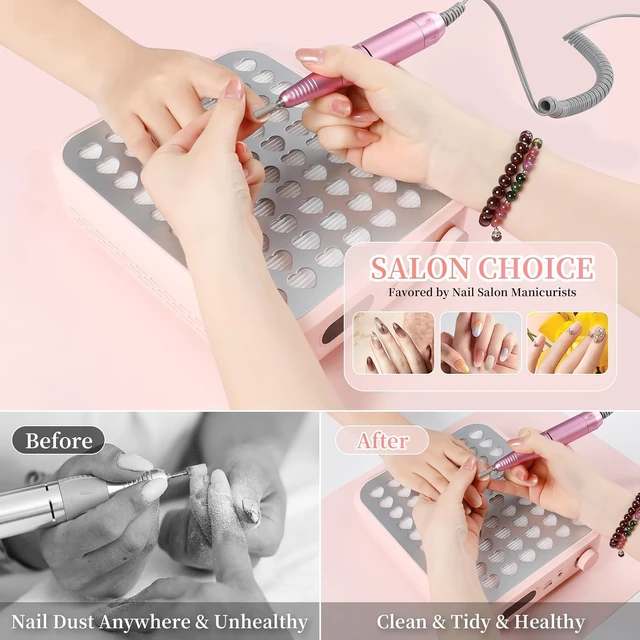 Alt view image 4 of 7 - Rechargeable Nail Dust Collector Vacuum