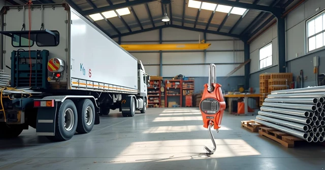Alt view image 7 of 7 - SF-918 Digital Crane Scale, 300 kg / 600 lb, Orange