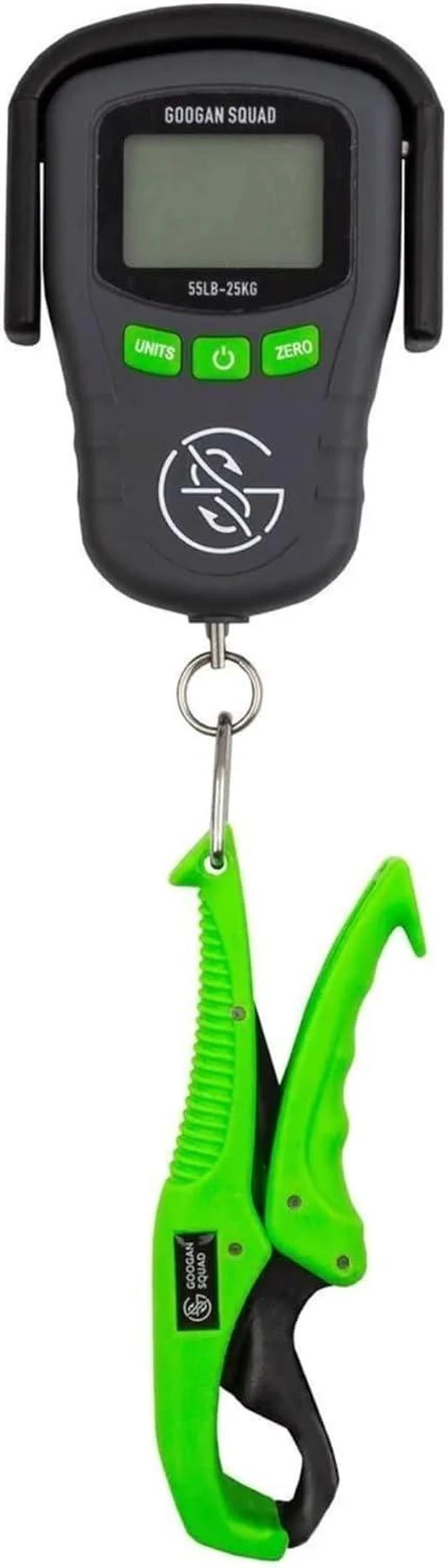Main image of Digital Fish Scale with Lip Grip, 55lb Capacity, Bright Display & Batteries Included for Bass, Catfish & Saltwater