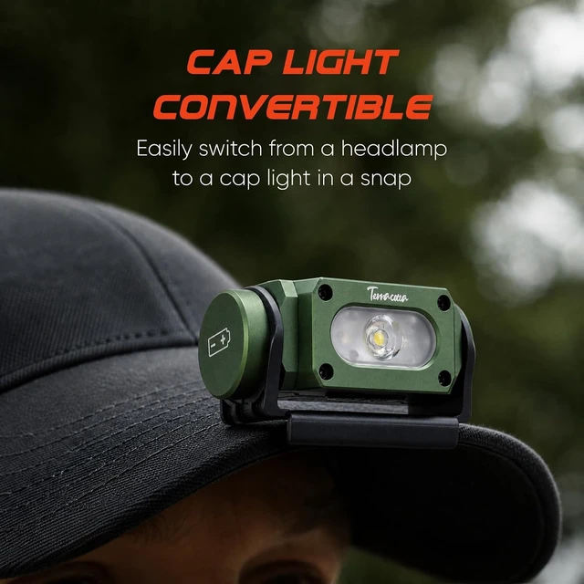 Alt view image 6 of 7 - 740 Lumen LED Headlamp with UV & Red Light for Fishing, Hunting & Camping