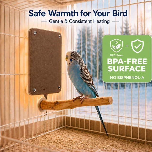 Alt view image 6 of 7 - Snuggle-Up Bird Cage Warmer Panel, 9.4 x 6.5 in, Safety Listed