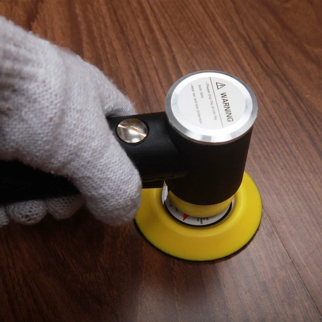 Alt view image 5 of 7 - 2" & 3" Random Orbital Mini Air Sander, 15,000 RPM Dual Action Polisher