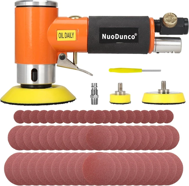 Main image of 1/2/3-Inch Mini Random Orbital Air Sander DA Polisher Kit