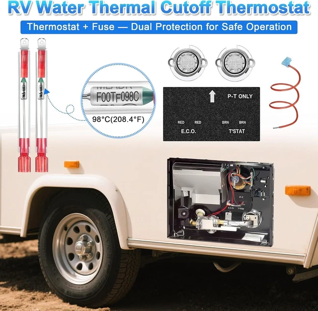Alt view image 4 of 7 - Upgraded 91365 RV Water Heater Circuit Board, Compatible with Atwood