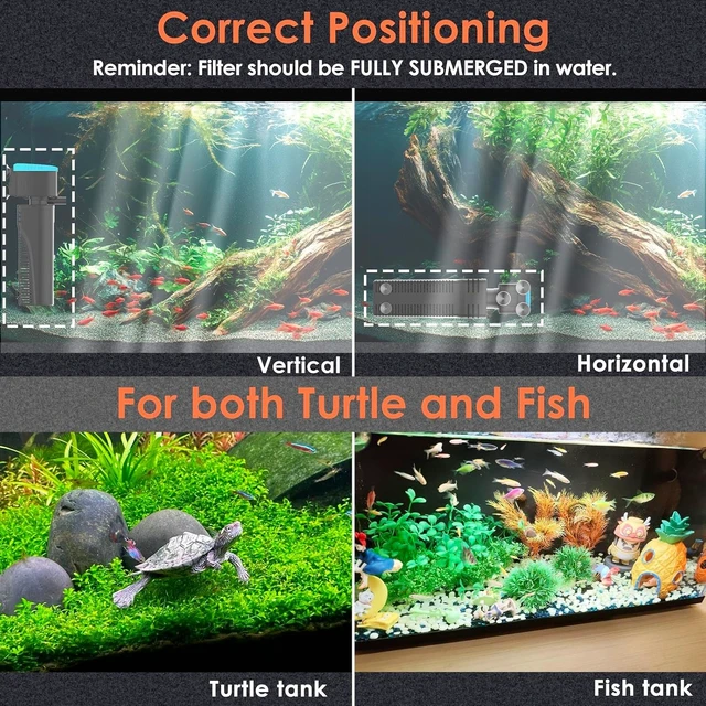 Alt view image 7 of 7 - UV Aquarium Filter for Green Water Cleaning with Aeration & Rainfall Modes