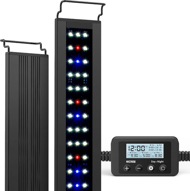 Main image of C10 27W Full Spectrum Plant Aquarium Light for 36-48 in Tanks with Timer