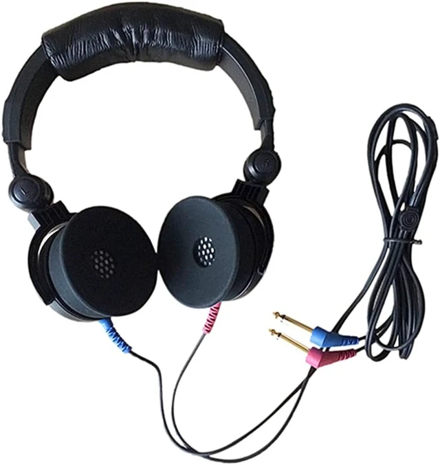 Alt view image 2 of 7 - Audiometer Earphone Air Transducers Headset for TDH39 & DD45
