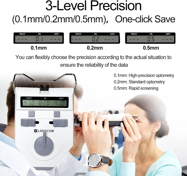 Alt view image 3 of 7 - Digital Pupillometer, Pupillary Distance Meter Ophthalmic Measuring Tool