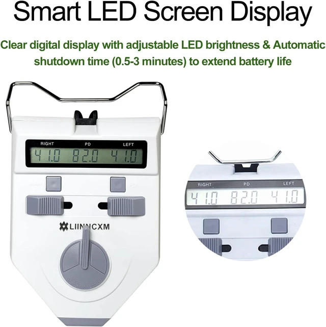 Alt view image 4 of 7 - Digital Pupillometer, Pupillary Distance Meter Ophthalmic Measuring Tool