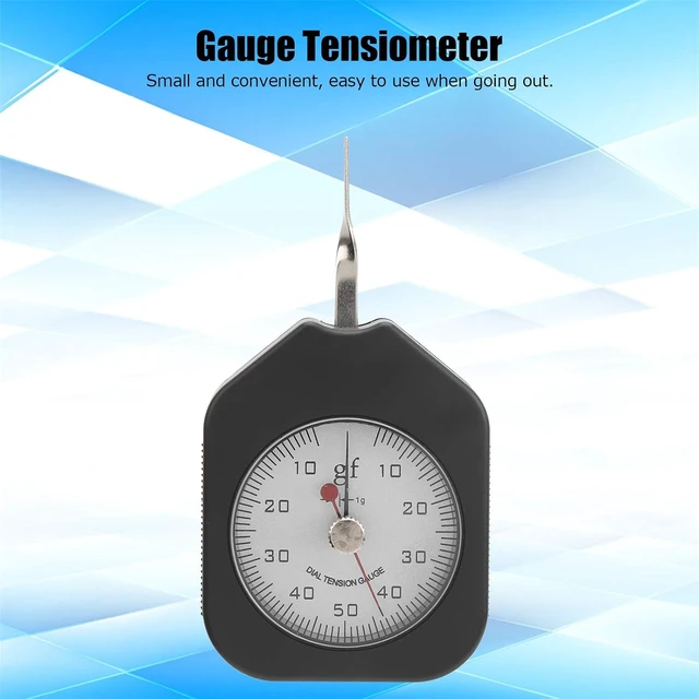 Alt view image 2 of 7 - SEG-50-2 Dial Tension Gauge, 50g Double Needle Dynamometer for Spring & Tensile Testing