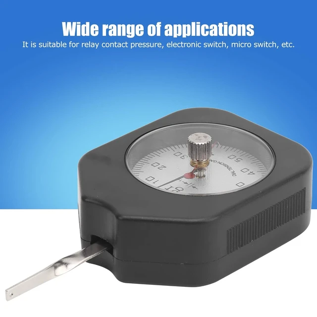 Alt view image 3 of 7 - SEG-50-2 Dial Tension Gauge, 50g Double Needle Dynamometer for Spring & Tensile Testing