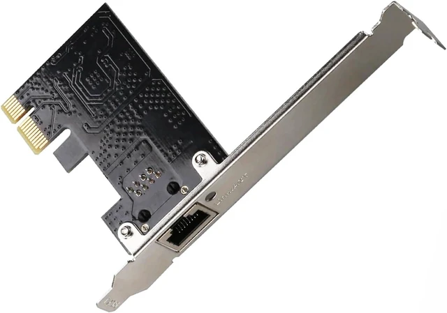 Alt view image 4 of 5 - 1000Mbps PCIe x1 Gigabit Ethernet Network Card with RTL8111E Chip, Low Profile
