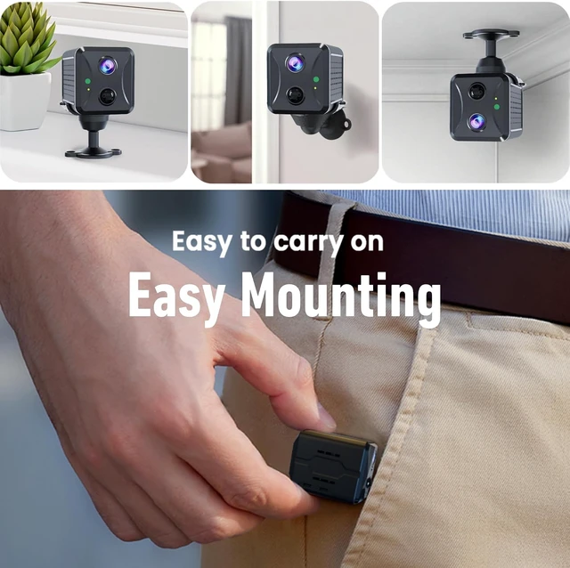 Alt view image 7 of 7 - 4G LTE Cellular Security Camera with SIM & Memory Card Included, PIR Motion Sensor, No WiFi Needed