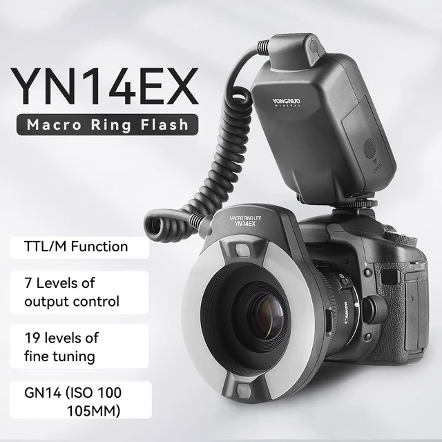 Alt view image 2 of 4 - YN-14EX TTL Macro Ring Flash
