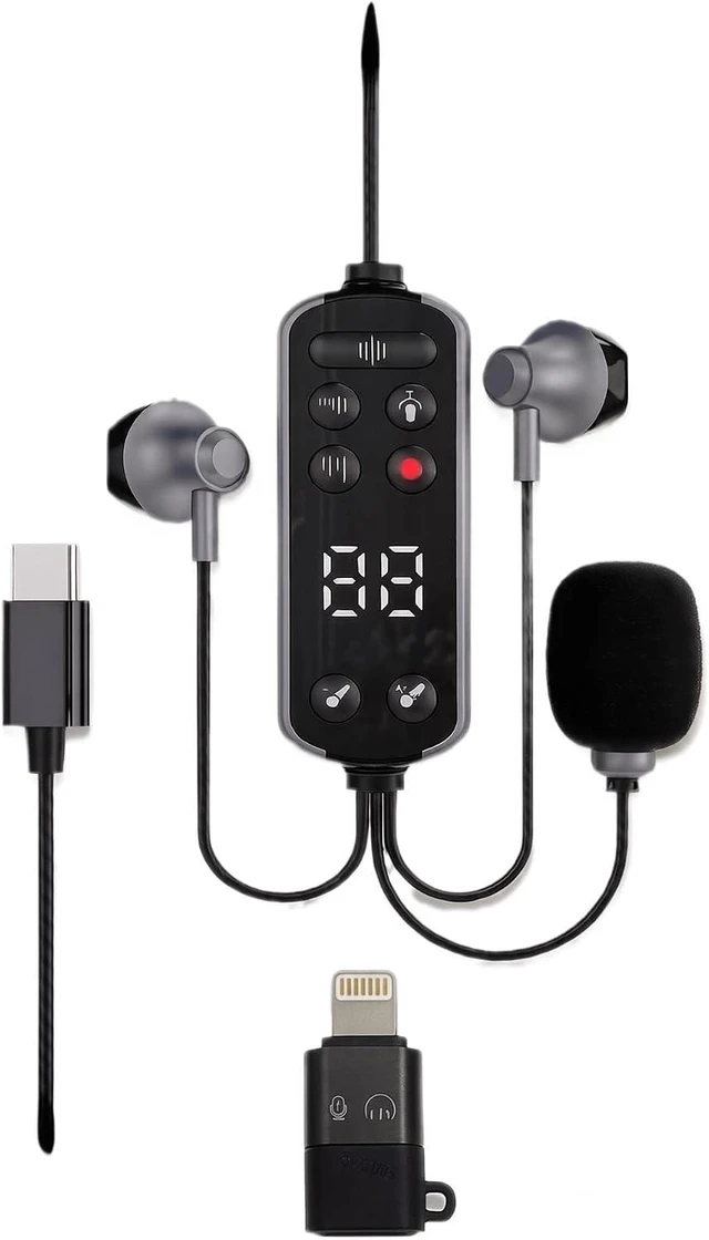 Main image of Wired Karaoke Sound Card Headset with Mic for TikTok Live Streaming
