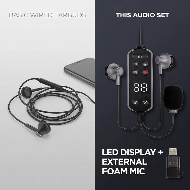 Alt view image 5 of 7 - Wired Karaoke Sound Card Headset with Mic for TikTok Live Streaming