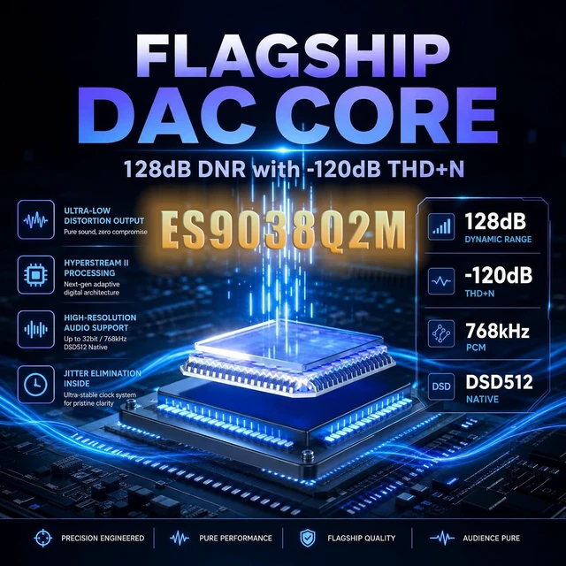 Alt view image 4 of 7 - ST115 PCIe Hi-Fi Sound Card with ES9038Q2M DAC, Optical/Coax & 3.5mm
