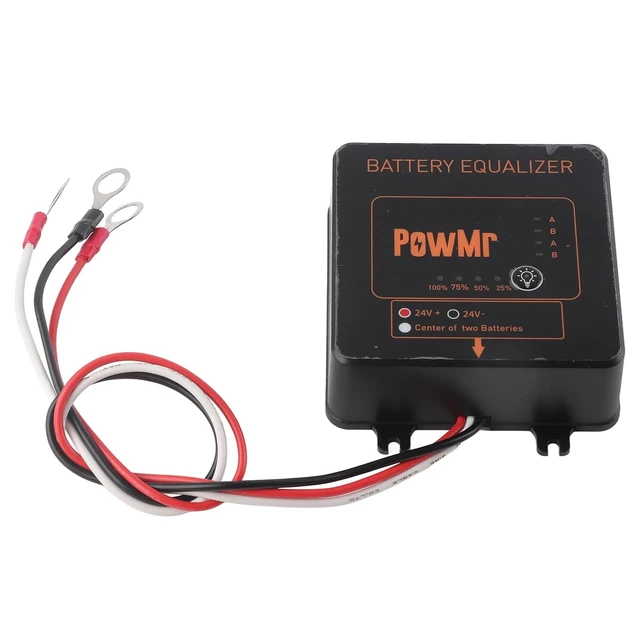 Alt view image 5 of 6 - Battery Voltage Balancer for 2 x 12V Solar System with Reverse Connection Protection
