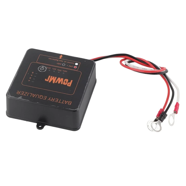 Alt view image 6 of 6 - Battery Voltage Balancer for 2 x 12V Solar System with Reverse Connection Protection