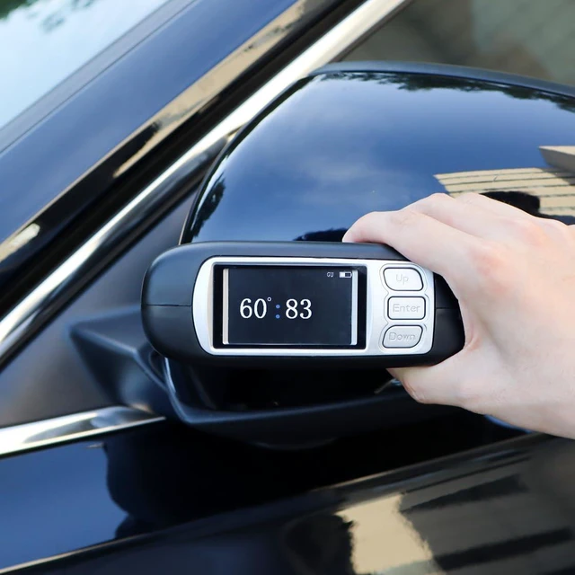 Main image of 60° High-Precision Gloss Meter, 1GU Accuracy, 0-200GU for Paints, Coatings & Hardware