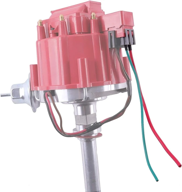 Alt view image 4 of 6 - Distributor Cap, Rotor & Spark Plug Wires Combo Kit for Chevy/GMC 305, 350, 400 & 454