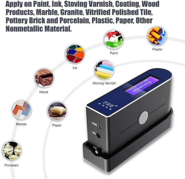 Alt view image 5 of 7 - WG60 Precision 60° Gloss Meter with Projection Angle