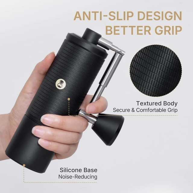 Alt view image 4 of 7 - Timemore C5 ESP PRO Manual Coffee Grinder, 42mm Steel Burr, 50 Settings for Espresso, French Press & Pour-Over