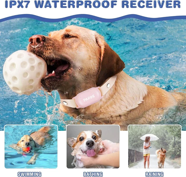 Alt view image 3 of 7 - Waterproof Dog Shock Collar with Remote, 1000FT, 3 Modes for 8-120 lb Dogs