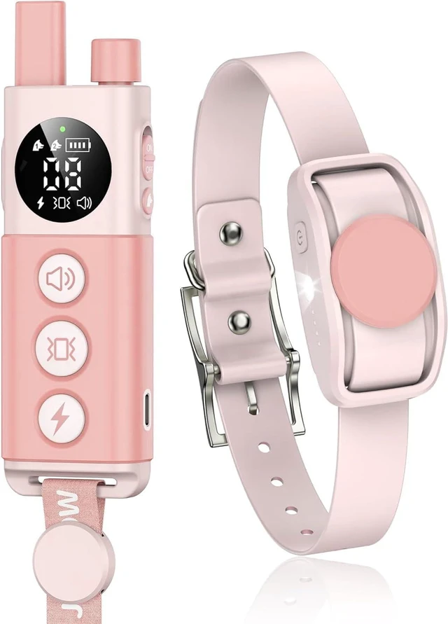 Main image of Shock Collar for Dogs with Remote, 4200FT for 15-120 lb, Pink