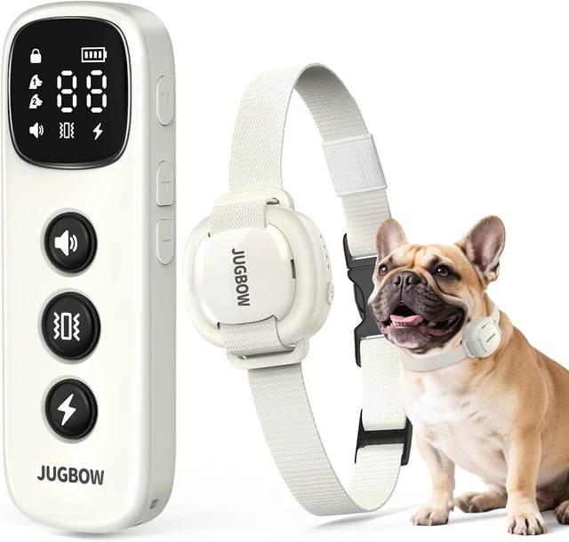 Main image of Shock Collar for Mini Small Dogs, 5-30 lb, 4200FT Range, White