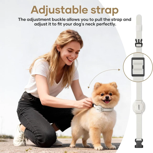 Alt view image 4 of 7 - Shock Collar for Mini Small Dogs, 5-30 lb, 4200FT Range, White