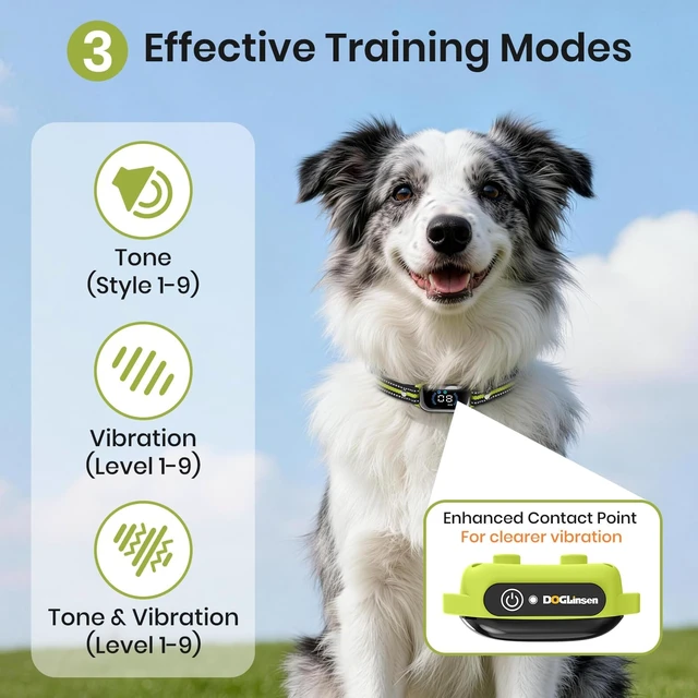 Alt view image 3 of 7 - No-Shock Dog Training Collar, Safe & Humane