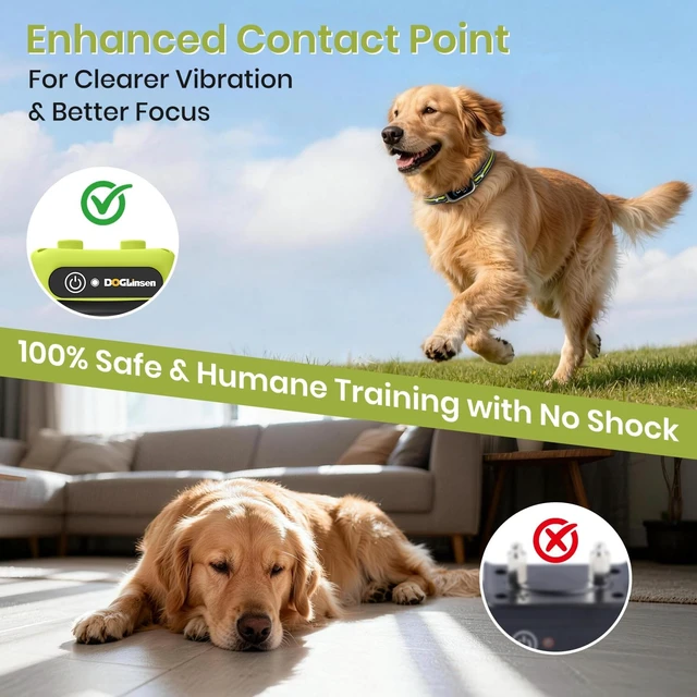 Alt view image 2 of 7 - No-Shock Dog Training Collar, Safe & Humane