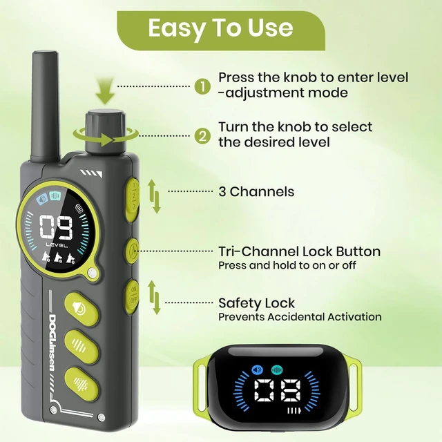 Alt view image 6 of 7 - No-Shock Dog Training Collar, Safe & Humane