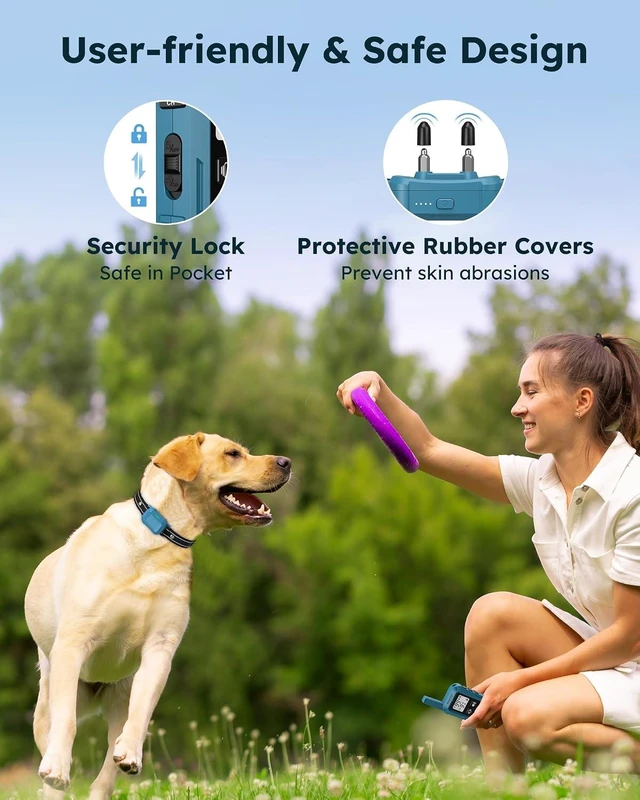 Alt view image 6 of 6 - 2-Pack Dog Shock Collar with Remote, 4200FT Range