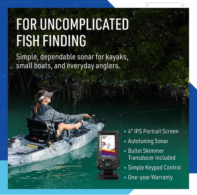 Alt view image 2 of 7 - Eagle Fish Finder, 4-to-9-Inch, Sonar & C-MAP Options