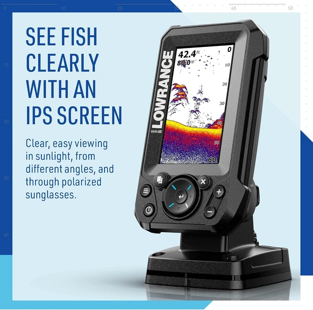 Alt view image 3 of 7 - Eagle Fish Finder, 4-to-9-Inch, Sonar & C-MAP Options