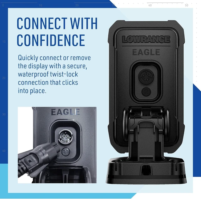 Alt view image 5 of 7 - Eagle Fish Finder, 4-to-9-Inch, Sonar & C-MAP Options